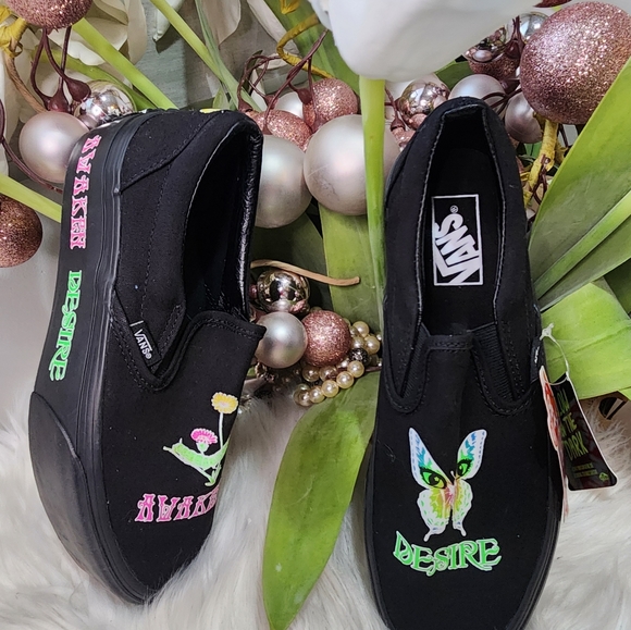 Vans   Classic  Platform Morph  Glow In The Dark Gothic Punk new - Picture 4 of 5